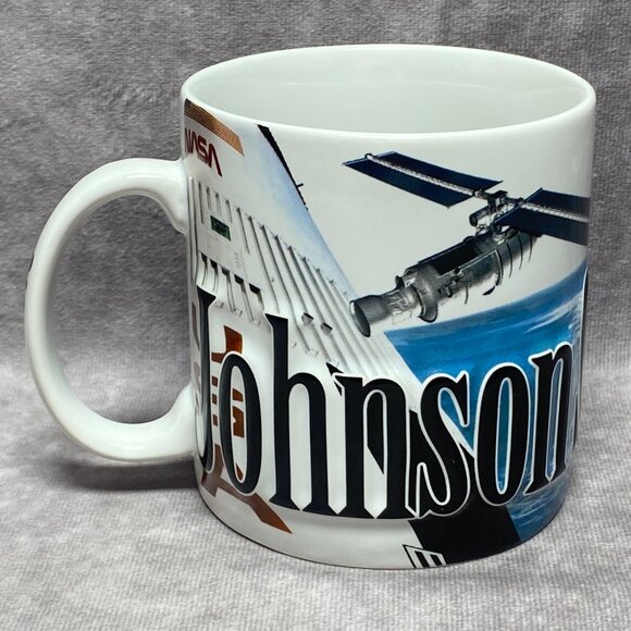 NASA Johnson Space Center Ceramic Mug By Americaware 18oz - Picture 1 of 12